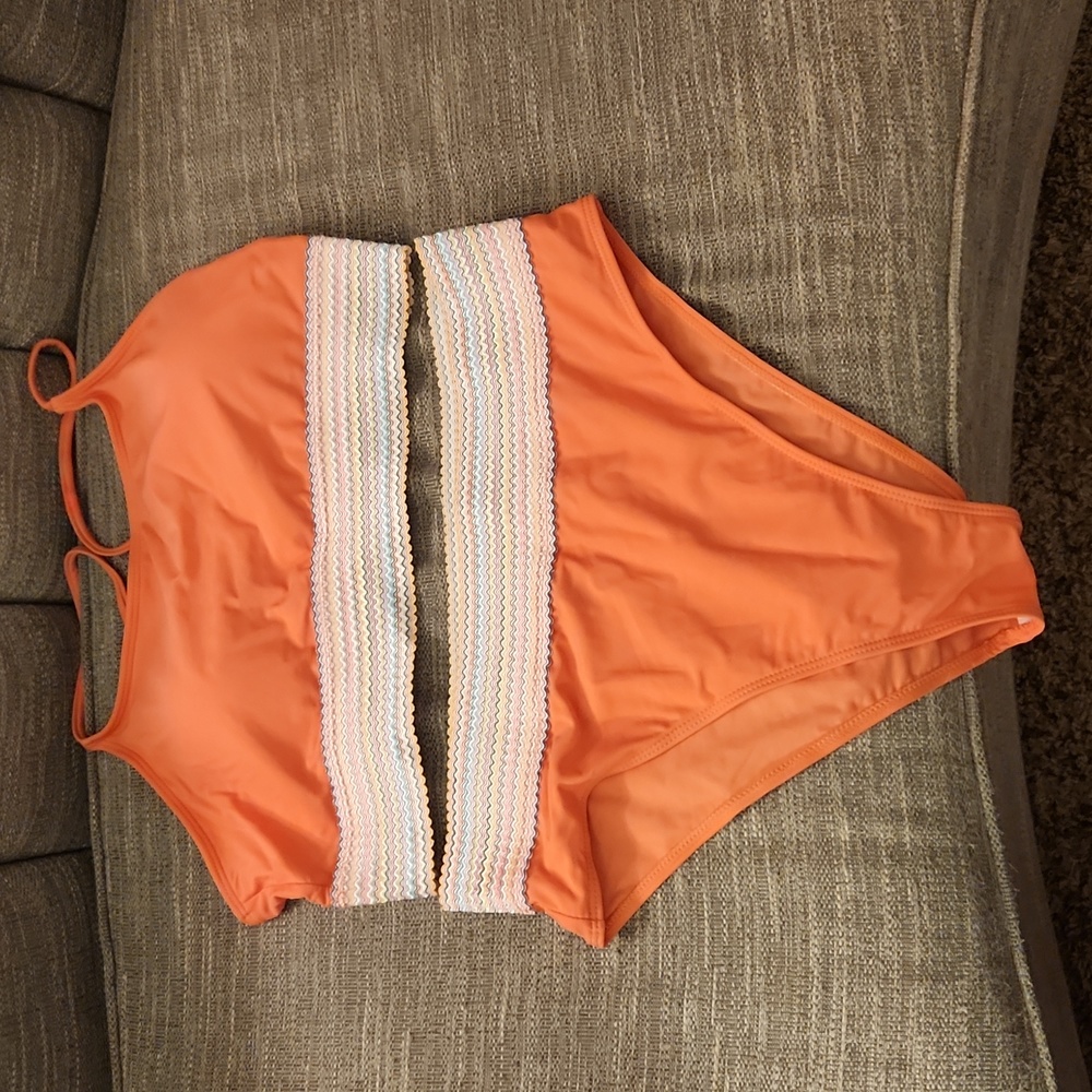 XL PEACH SHEIN BIKINI